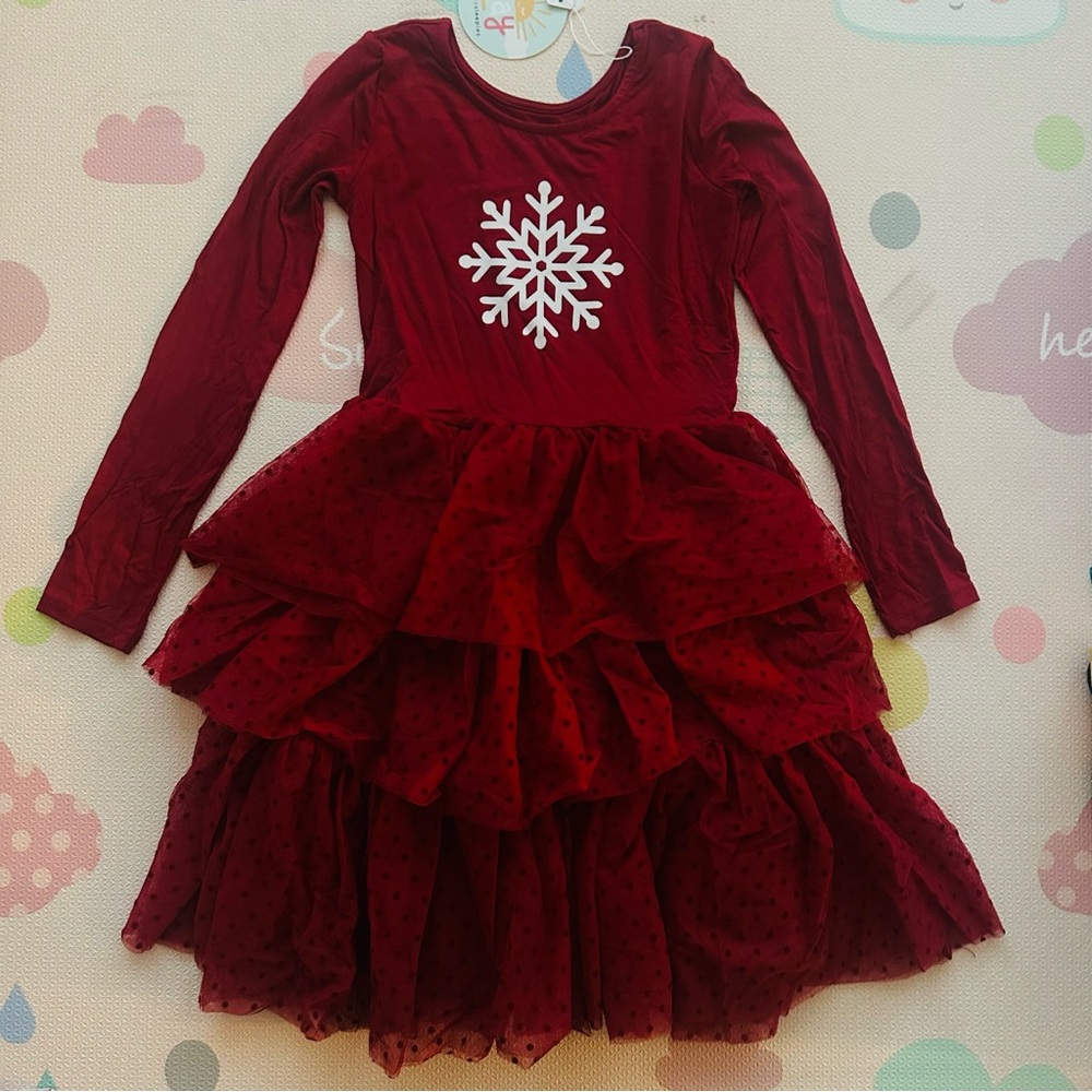 Little Sleepies Snowflake Tutu Dress
